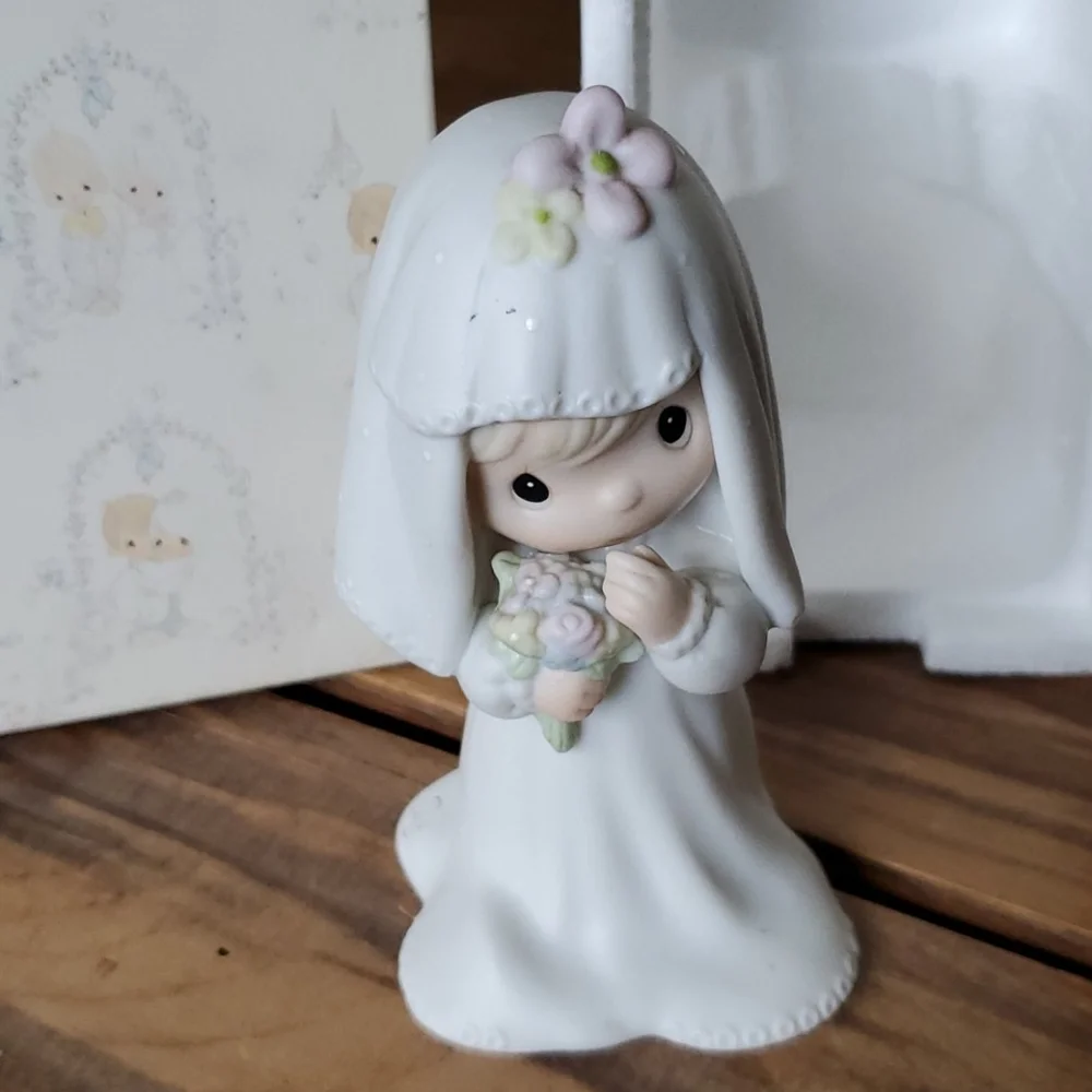 Precious Moments Bride Porcelain Figurine Collectable